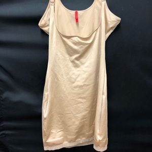 Spanx Open Bust XL slip / Natural